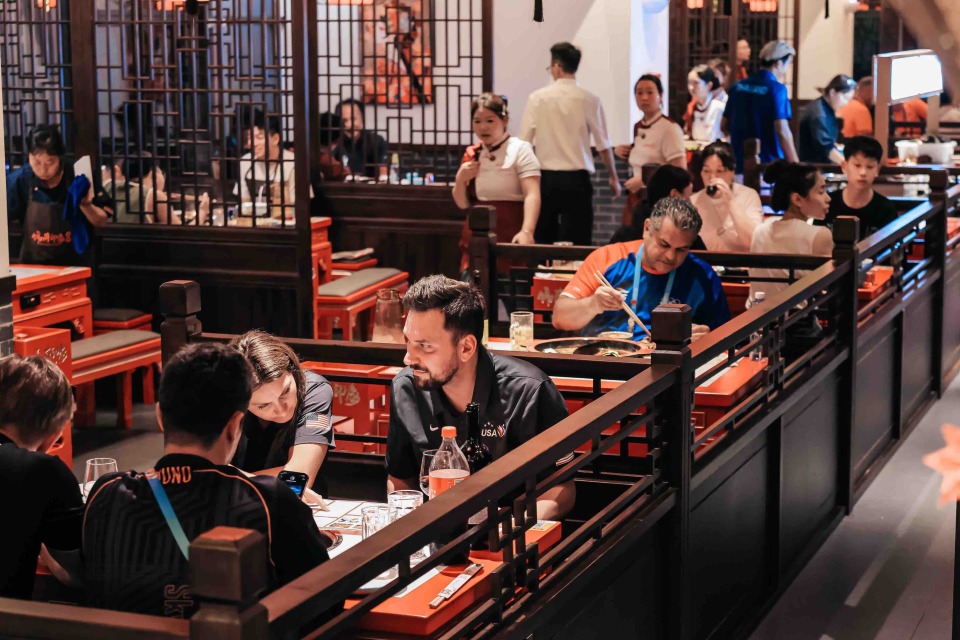 赛事激战正, 围观, 运动员体验